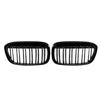 China Plastic ABS LC 2 Slat Grill For BMW X1 F48 F49 16-19 Gloss Black Grille for sale