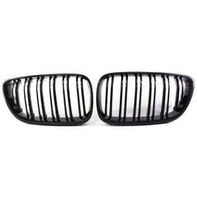 China ABS Plastic Front Dual Slat LC Grill For BMW 2 Series F22 F23 14-18 Black Grill for sale