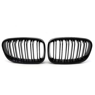 China ABS Plastic Front Dual Slat LC Grill For BMW 1 Series F20 11-14 Black Grill for sale