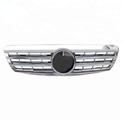 China ABS LC W220 Grill For Mercedes Benz W220 S280 s300 s320 s350 s500 Front Grill W220 Grill Stripes 2000-02 Mesh for sale