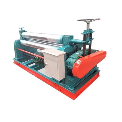 China Hotels Carbon Steel Plate Bender Rollers Plate Rolling Machine With Mechanical Transmission for sale