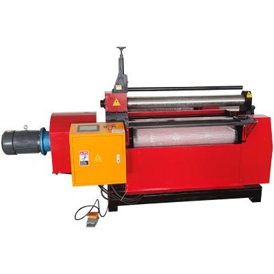 China Building material stores cover metal plate hydraulic 2roller rolling bending machine for sale