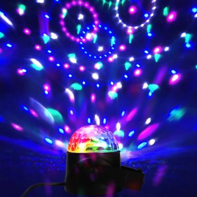 China Colorful Rotating Stage Lamp Ktv Dc5V Stage Concert Hotel Usb Mini Party Lights Laser Stage Stage Etc. disco colorful light light rgb for sale