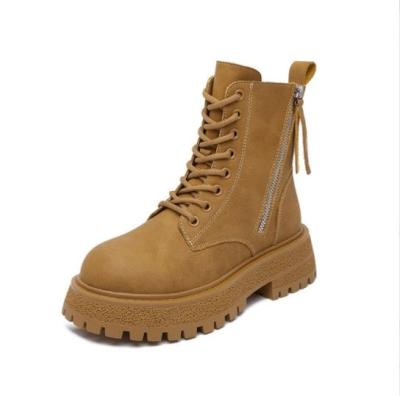 China 2022 Fashion Trend British Style Cheap Fashion Martin Hot Selling Winter Sexy Durable Boots For Women Girls Ladies Height Increase for sale