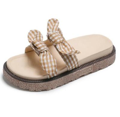 China Beautiful Girls Women Slippers Breathable Hot Selling Sandals Latest Anti Skid Fashionable Cute Sexy Nude Modern Indoor Summer for sale