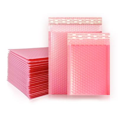 China Express Service Packaging Premium Custom Poly Bubble Mailers Pink Padded Bags Envelopes Self Seal Mailing Bolsa Mailing Envelopes for sale