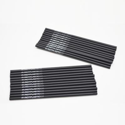 China Disposable Cornstarch 100% Biodegradable Drinking Straw PLA Non Plastic Compostable Straws for sale