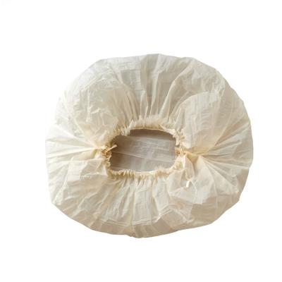 China Sustainable Biodegradable Hair Cap Women Waterproof Extra Large Reusable Shower Cap for sale