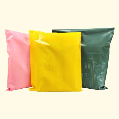 China Biodegradable Custom Customized Logo Printed Poly Pink Black Plastic Compostable Biodegradable Recyclable Mailers Mail Postage Mailing Bags for sale