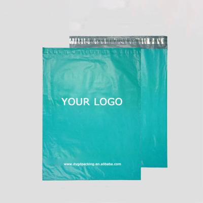 China Tearproof 25*35cm Poly Solid Color Logo Plastic Delivery White Gray Pink Colorful Printed Mailing Bags For Packaging for sale