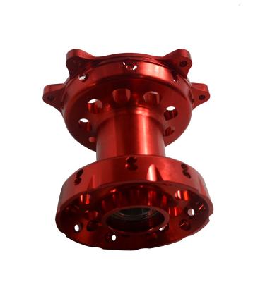 China crf 250 450r motorcycle parts motocross red rear wheel hubs for dirt bike crf 250 450r for sale