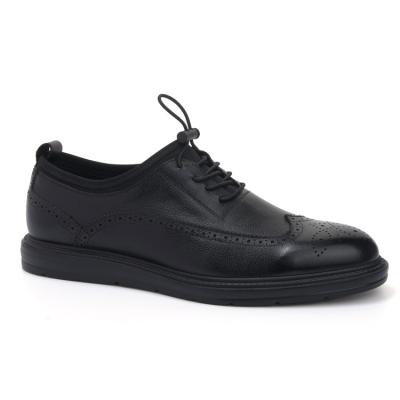 China Low Price Durable Height Increase Quick-drying Leather Men's Stylish Shoes for sale