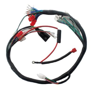 China Accesorios de motocicleta Cable de arnés ZJ-125cc CG-125 con 5 cambios de velocidad Cableado de todo el cuerpo en venta