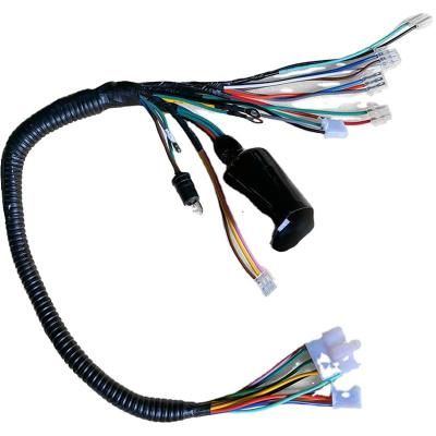 China OEM Arnés de cableado de cableado de motocicleta Linea de ensamblaje completa del vehículo para DIO AF18 50cc Scooter Electrics Wire en venta