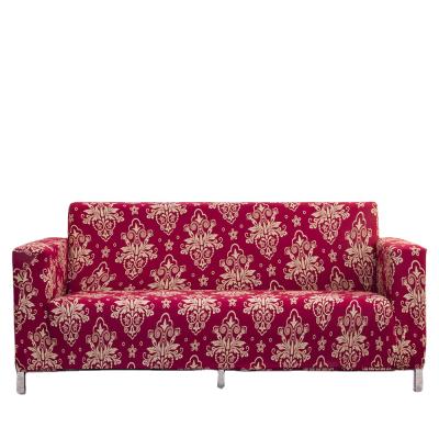 China Other Floral Printed Polyester And Spandex Sofa Cover Sofa Cover Single-Seat Cover for sale