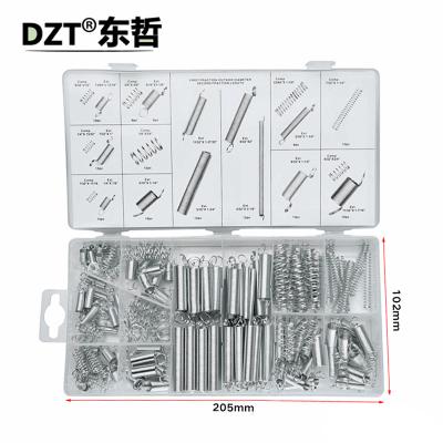 China Galvanized Spiral 200 Pcs Compression Spring And Tension Spring Tool Set for sale