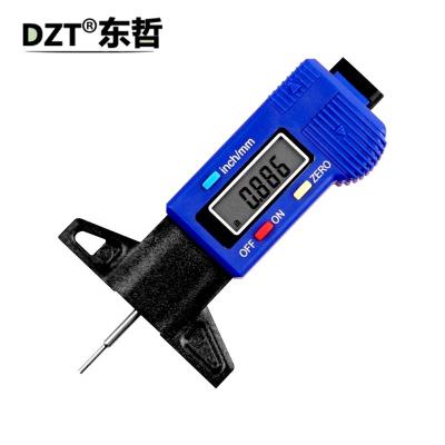 China Tread Vernier Caliper 160*95*20 mm Digital Display Depth Ruler Metal Needle Digital Display Probe Pattern Depth Ruler for sale