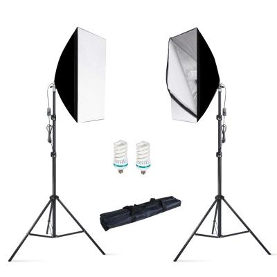 China Stable Complete Soft Box Kit Kit Background Lighting Studio Photographic Equipment Accepts Private Label Soft Box for sale