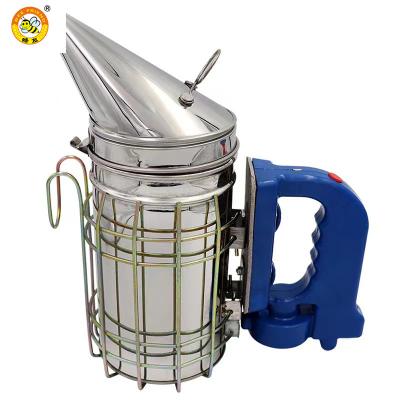 China Bee Farm Beekeeping Tools Electric Bee Smoker Stainless Steel Beekeeper Tool Apiculture Beekeeping Equipment for sale