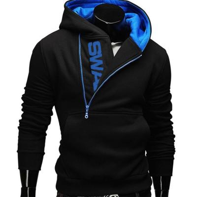 China Wholesale New White High Quality Solid Color Stand Collar Pullover 2 Pieces Unisex Sweater With Zipper Mens Hoodies And Sweatshirts for sale