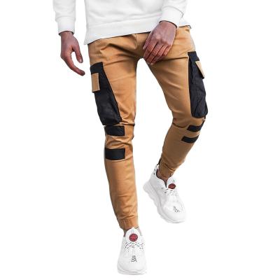 China Other New Wholesale Multi-pocket Cargo Pants Men's Plus Size Custom Elastic Cargo Pants And Cargo Pants for sale