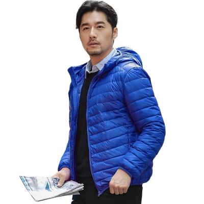 China Wholesale High Quality Winter Thick Hooded Men's Down Coat Waterproof With Pockets Down Jacket for sale