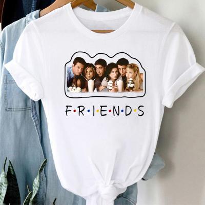 China Other New Design Latest 2022 Printing Women's T Shirts O Neck Simple Short Sleeve Casual T-shirts Woman for sale