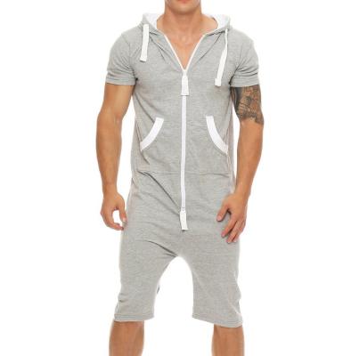 China China Thermal Clothes Manufacturer Short Sleeve Zip Up Overalls Mens One Piece Custom Quality Quality for sale