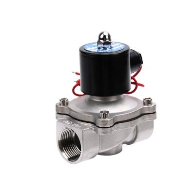 China General 1 Inch TNP Stainless Steel Solenoid Valve Electric Solenoid Valve 12v/24v/110v/220v 2w-250-25 Normally For Water for sale