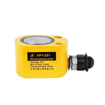 China FPY-20 20 Ton Hydraulic Cylinder Super Thin Single Hydraulic Cylinder FPY-20 for sale