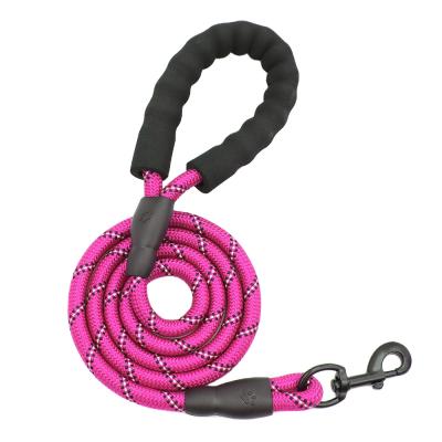 China Wholesale Reflective High Quality Dog Leash Pet Traction Rope Nylon Reflective for sale