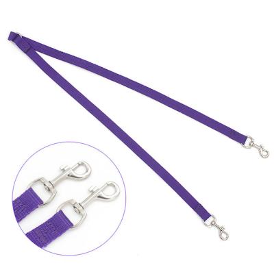 China Wholesale High Quality DETACHED Short Dog Running Double Hooks Dog Leash for sale