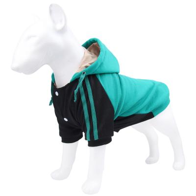 China Stocked Hot Sale And High Quality Hooded Sweatshirt Cold Weather Suit Dog Jacket Vest Shirt for sale