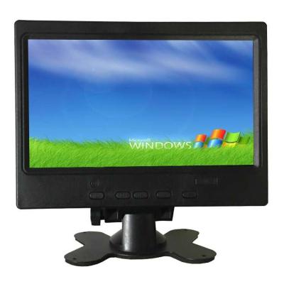 China Car Monitor / TV Small Size 7 Inch Capacitive Touch Screen LCD Monitor With AV for sale