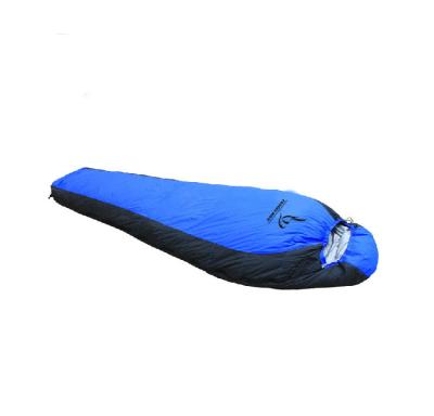 China Envelope Type Minus 20 Degree Winter Duck Down Lightweight Mummy Sleeping Bags For Cold Weather for sale