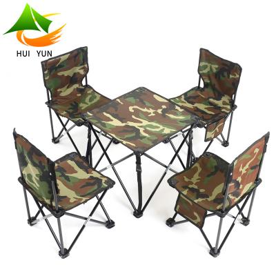 China Fishing Chair Easy Carry Folding Lightweight 5 Piece Camping Furniture With Table And Chairs for sale