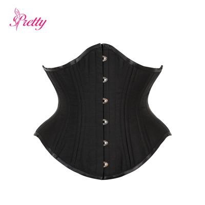 China Breathable Lace Up Waist Trainer Hourglass Body Shaper Corset Belts For Women for sale