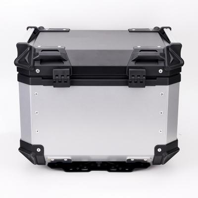 China Motorcycle Travel New Product Motorcycle Tail Box Magnesium Aluminum Alloy High Capacity 45L Waterproof for sale