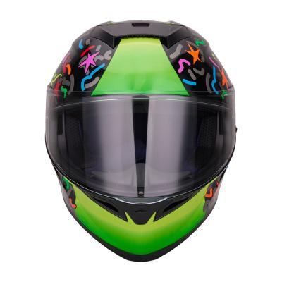 China Hot Selling High Safety Motorcycle Helmet Full Face Helmet Outdoor Professional Packing for sale