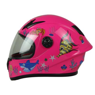 China High Safety Scratch Motorcycle Full Face Fog Helmet For Kid Child Outdoor Racing High Helmet for sale