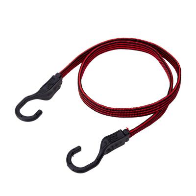 China Wholesale Viable Adjustable Thoughtful Flat Strap Luggage Elastic Rope With Heat Treated Plastic For Bike for sale