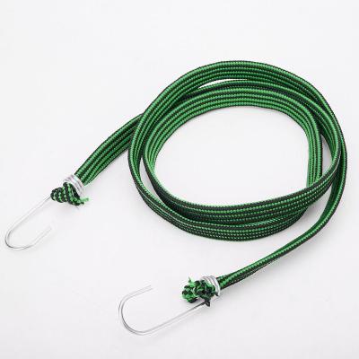 China Bungee High Quality Multifunctional 18MM Bungee Rope Tenacity Jump Rope With Hooks Bungee Rope Rope For Motorcycle for sale