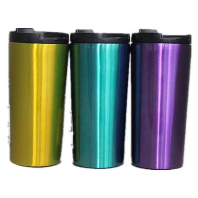 China Custom Logo Stainless Steel Tumbler Double Wall 585ml Vacuum Viable Hot Selling Custom Mug With Lid for sale