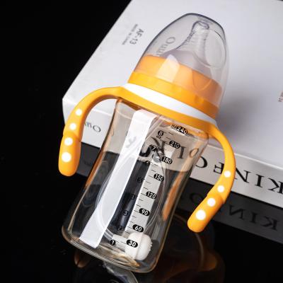 China BPA Free 2021 New 240ml / 300ml Bpa Free Baby Bottle Feeding Bottles Breastfeeding PP Bottle for sale