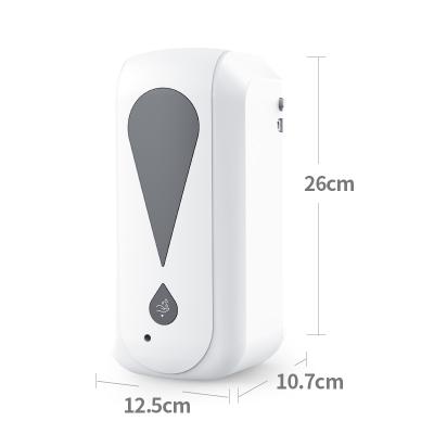 China Touchless Automatic Wall Mount Alcohol Double Soap Foam Soap Gel Hand Gel Hand Sanitizer Spray Dispenser Machine For Sanitizer for sale