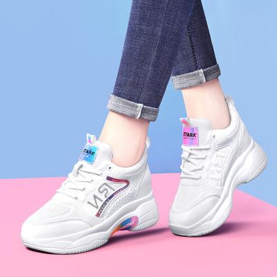 China Lightweight Women Sport Shoes Knit Sneakers Fashionable Women Walking Shoes for sale