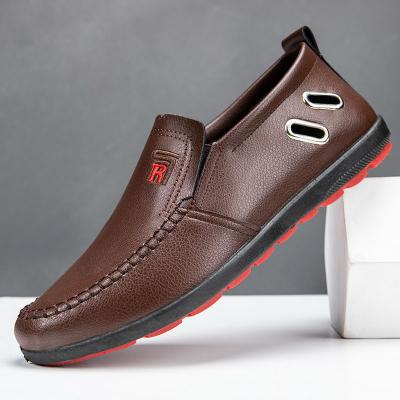 China Men's breathable best-selling casual shoes 37-46 size leather casual shoes for sale