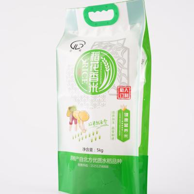 China Professional Food Supply Custom Printed Vacuum Rice Eco Friendly Bags for sale