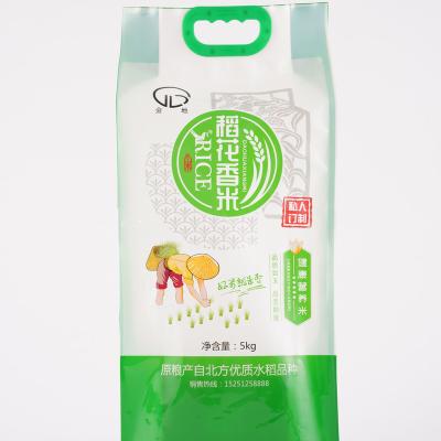 China Outstanding Food Quality Custom Printed Eco Friendly Polypropylene Rice Bags for sale