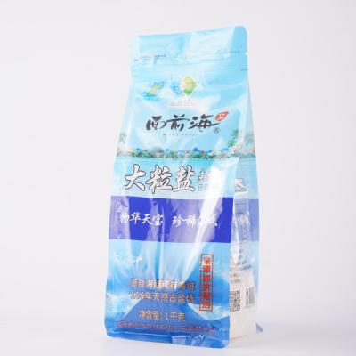 China Professional Supply Customized Food Stand Up Clear Salt Packaging Bags Eco Friendly for sale